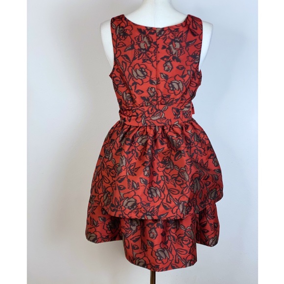 Anthropologie Eva Franco Jacquard Layered Dress - Picture 3 of 6